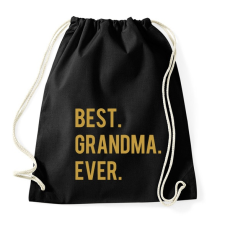 PRINTFASHION Legjobb Nagyi - Sportzsák, Tornazsák - Fekete tornazsák