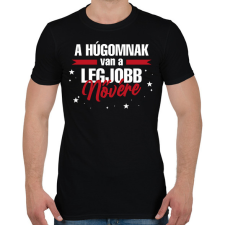 PRINTFASHION Legjobb nővér - Férfi póló - Fekete férfi póló