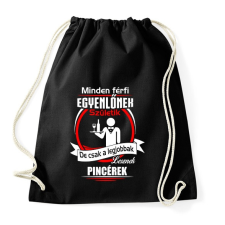 PRINTFASHION Legjobbak lesznek pincérek - Sportzsák, Tornazsák - Fekete tornazsák