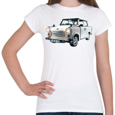 PRINTFASHION LEGO Trabant - Retro autó - Női póló - Fehér női póló
