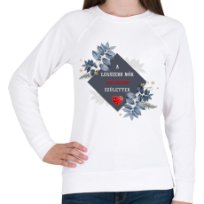 PRINTFASHION Legszebb nők január - Női pulóver - Fehér