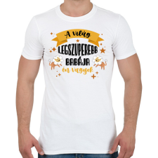 PRINTFASHION Legszuperebb baba - Férfi póló - Fehér férfi póló