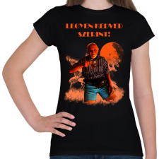 PRINTFASHION LEGYEN KEDVED SZERINT  - Női póló - Fekete női póló