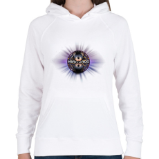 PRINTFASHION lEGYEN ÖN IS MÍRMÚROS - Női kapucnis pulóver - Fehér