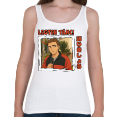 PRINTFASHION Legyen tánc mém - Női atléta - Fehér