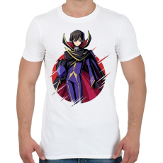 PRINTFASHION Lelouch CG - Férfi póló - Fehér