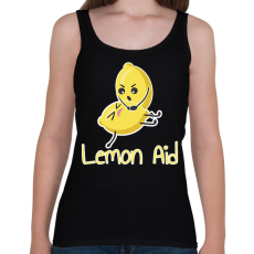 PRINTFASHION LemonAid - Női atléta - Fekete