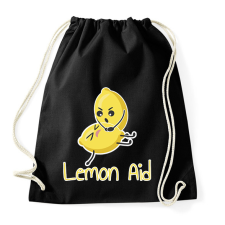 PRINTFASHION LemonAid - Sportzsák, Tornazsák - Fekete tornazsák