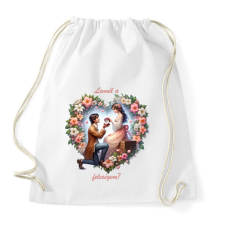 PRINTFASHION Lennél a feleségem? - Sportzsák, Tornazsák - Fehér tornazsák