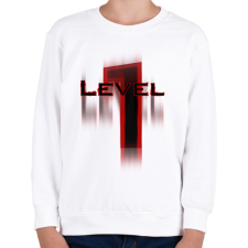 PRINTFASHION level_1 - Gyerek pulóver - Fehér gyerek pulóver, kardigán