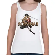 PRINTFASHION Levi minta (AOT) - Női atléta - Fehér női trikó