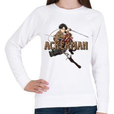 PRINTFASHION Levi minta (AOT) - Női pulóver - Fehér