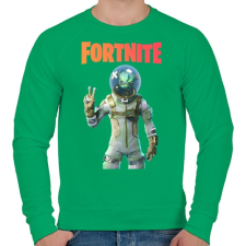 PRINTFASHION Leviathan Fortnite - Férfi pulóver - Zöld férfi pulóver, kardigán