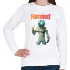 PRINTFASHION Leviathan Fortnite - Női pulóver - Fehér női pulóver, kardigán