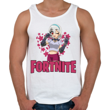 PRINTFASHION Lexa Fortnite - Férfi atléta - Fehér atléta, trikó