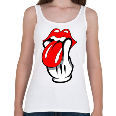 PRINTFASHION Lick it! - Női atléta - Fehér