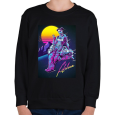 PRINTFASHION Lifeline Retro - Apex Legends - Gyerek pulóver - Fekete