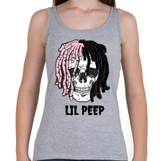 PRINTFASHION Lil Peep - Női atléta - Sport szürke