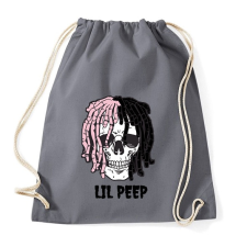 PRINTFASHION Lil Peep - Sportzsák, Tornazsák - Grafitszürke tornazsák