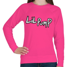 PRINTFASHION Lil Pump - Női pulóver - Fukszia női pulóver, kardigán