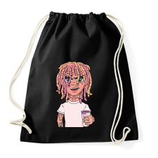 PRINTFASHION Lil Pump - Sportzsák, Tornazsák - Fekete tornazsák