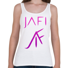 PRINTFASHION lila jafi - Női atléta - Fehér női trikó