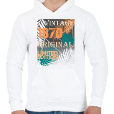 PRINTFASHION limited 1970 - Férfi kapucnis pulóver - Fehér női pulóver, kardigán