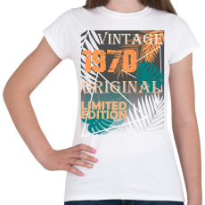 PRINTFASHION limited 1970 - Női póló - Fehér