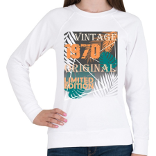 PRINTFASHION limited 1970 - Női pulóver - Fehér női pulóver, kardigán