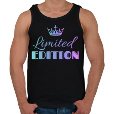 PRINTFASHION LIMITED EDITION  - Férfi atléta - Fekete atléta, trikó