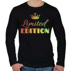 PRINTFASHION LIMITED EDITION  - Férfi hosszú ujjú póló - Fekete