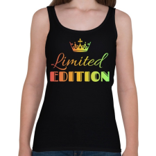 PRINTFASHION LIMITED EDITION - Női atléta - Fekete női trikó