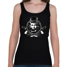 PRINTFASHION Lincoln - Vámpírvadász - Női atléta - Fekete