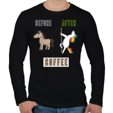 PRINTFASHION LO2 - Férfi hosszú ujjú póló - Fekete férfi póló