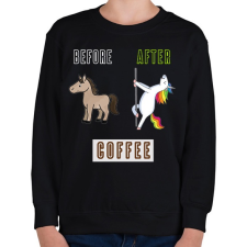 PRINTFASHION LO2 - Gyerek pulóver - Fekete gyerek pulóver, kardigán