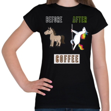 PRINTFASHION LO2 - Női póló - Fekete