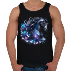 PRINTFASHION ló - Férfi atléta - Fekete