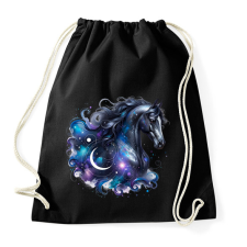 PRINTFASHION ló - Sportzsák, Tornazsák - Fekete tornazsák