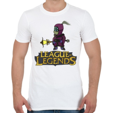 PRINTFASHION LOL Jax - Férfi póló - Fehér férfi póló