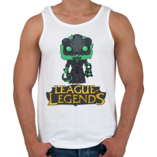 PRINTFASHION LOL Thresh - Férfi atléta - Fehér