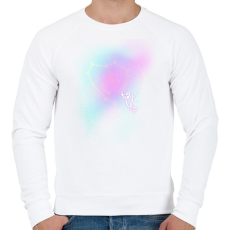 PRINTFASHION Lonely astronaut - Férfi pulóver - Fehér