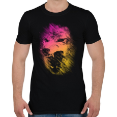 PRINTFASHION Lopakodó veszély - Férfi póló - Fekete