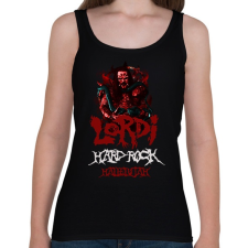 PRINTFASHION lordi-hard rock hallelujah - Női atléta - Fekete női trikó