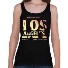 PRINTFASHION los angeles - Női atléta - Fekete női trikó