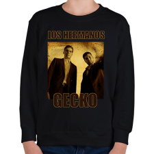 PRINTFASHION LOS HERMANOS GECKO - Gyerek pulóver - Fekete gyerek pulóver, kardigán
