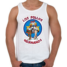 PRINTFASHION Los_Pollos_Hermanos - Férfi atléta - Fehér