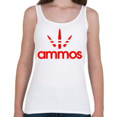 PRINTFASHION Lőszer - Női atléta - Fehér