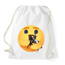 PRINTFASHION Lovaglás - Sportzsák, Tornazsák - Fehér tornazsák