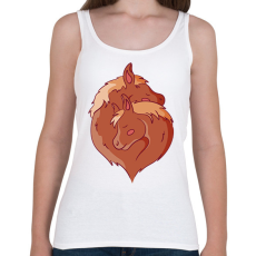 PRINTFASHION Lovak - Női atléta - Fehér