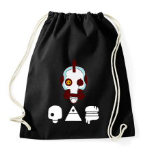 PRINTFASHION Love Death and Robots  - Sportzsák, Tornazsák - Fekete tornazsák